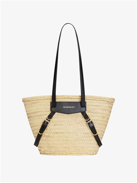 basket givenchy 2013|Medium Voyou basket bag in raffia .